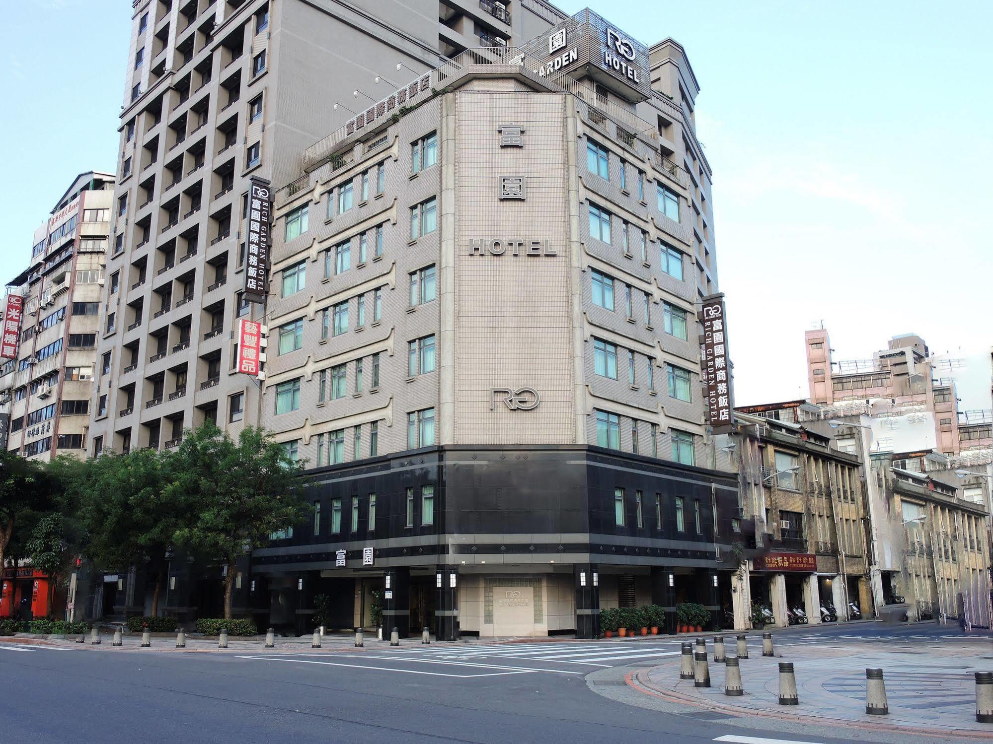 Rich Garden Hotel Taipei Exterior foto